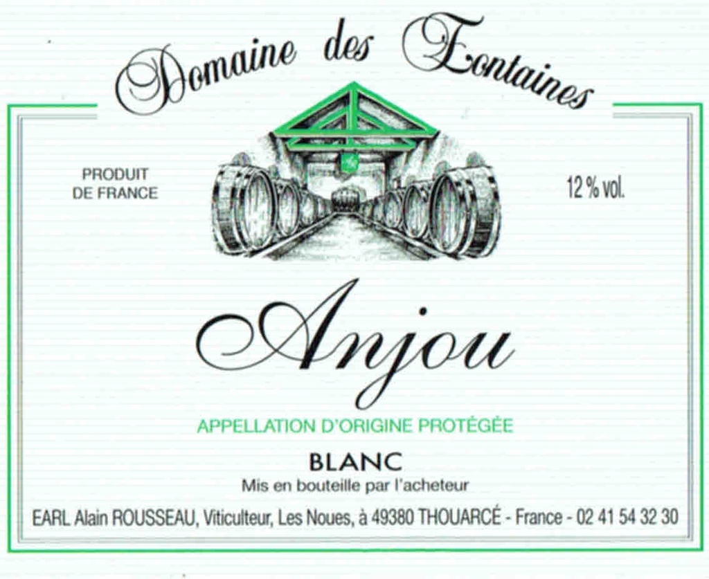 Anjou blanc sec - ROUSSEAU - ABSR23